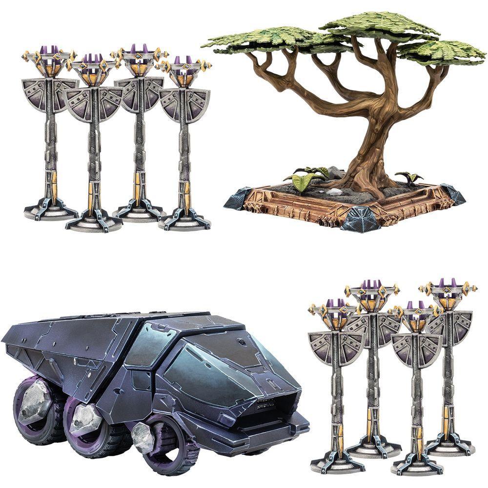 Marvel Crisis Protocol Miniatures - Kingdom of Wakanda Terrain Pack - Image 2