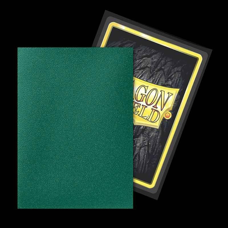 Sleeves - Dragon Shield - Box 100 - Standard Size Dual Matte Metallic Green (Power) - Image 2