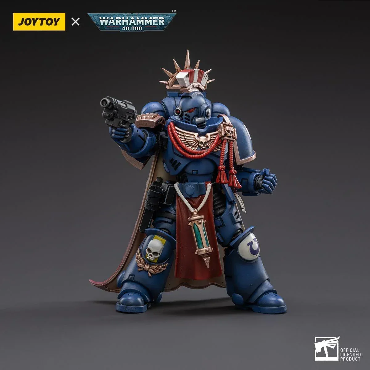 Space Marine Miniatures: 1/18 Scale Ultramarines Primaris Captain Sidonicus - Image 5