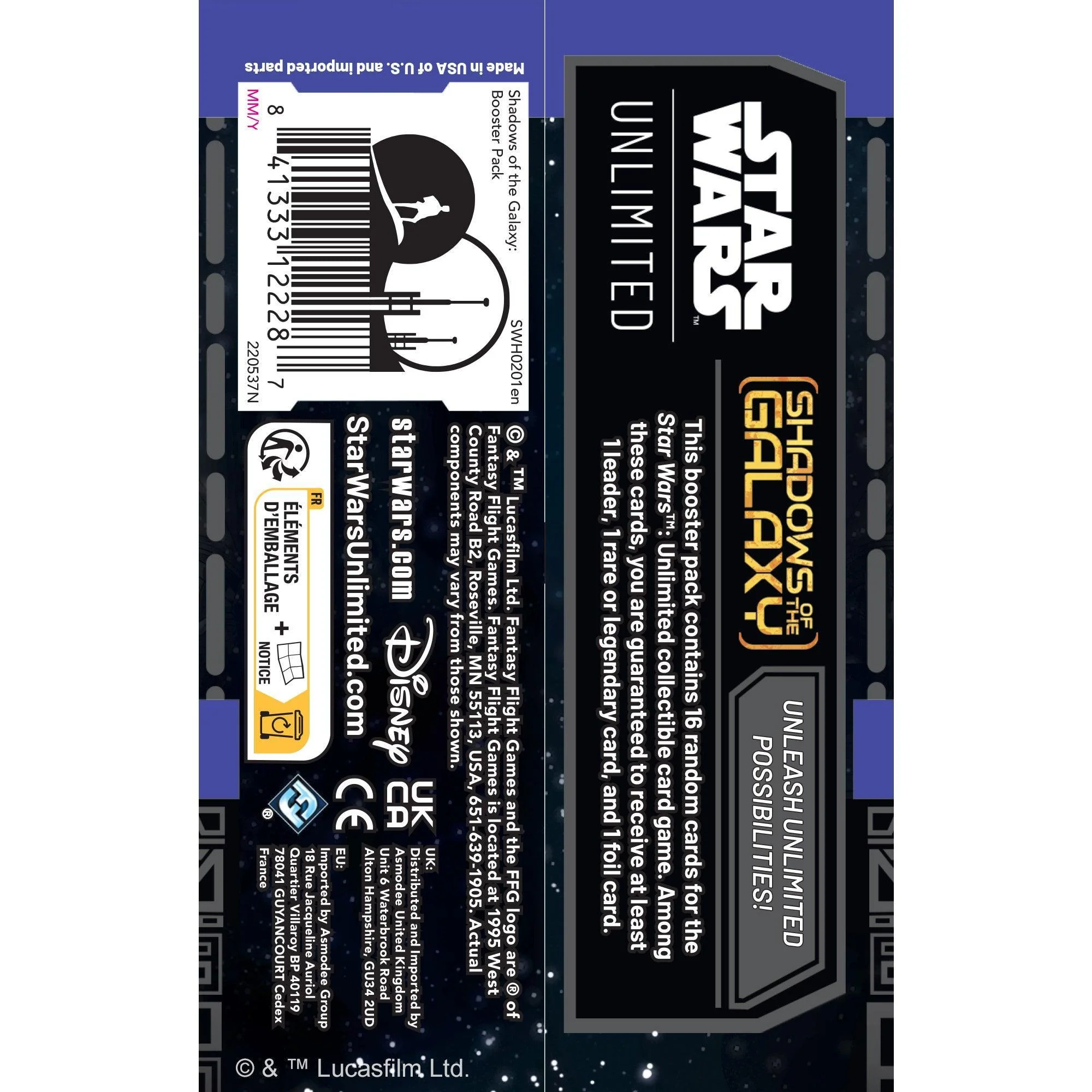Star Wars Unlimited - Shadows of the Galaxy Booster Display - Image 5
