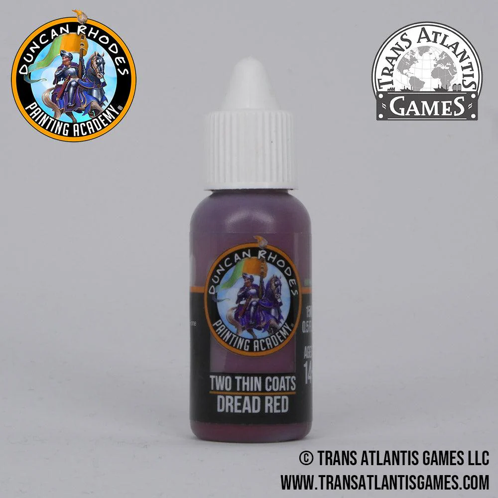 Two Thin Coats - Dread Red 15ml