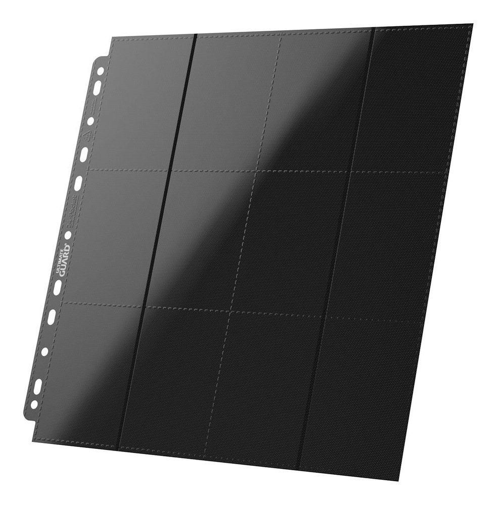 Ultimate Guard: Binder Pages – 24-Pocket QuadRow Side-Loading – Black - Image 2