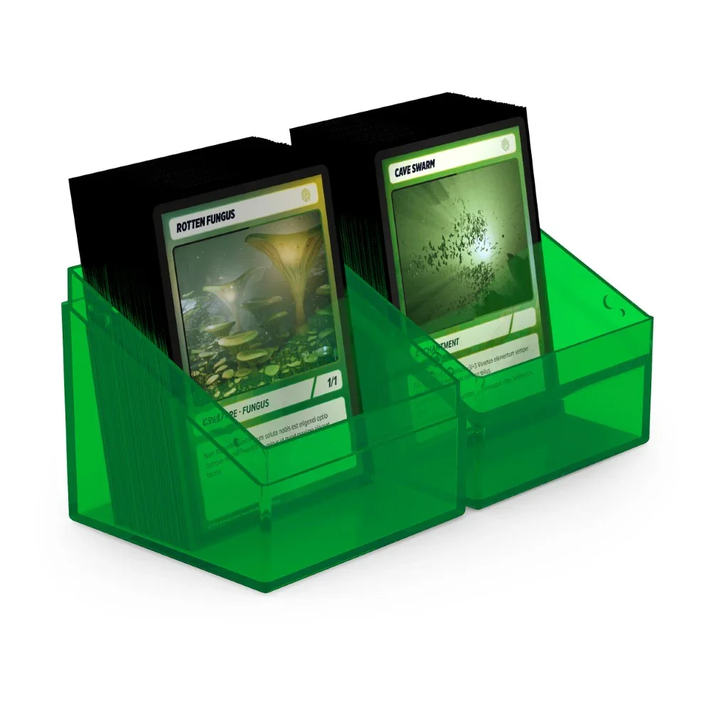 Ultimate Guard: Deck Box – Boulder 100+ – Clear: Emerald - Image 3