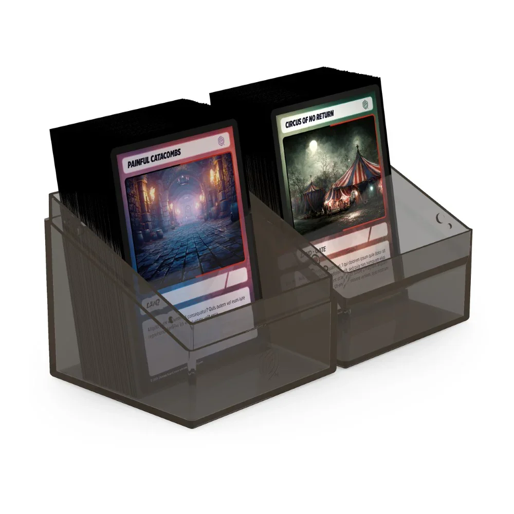 Ultimate Guard: Deck Box – Boulder 100+ – Clear: Onyx - Image 6