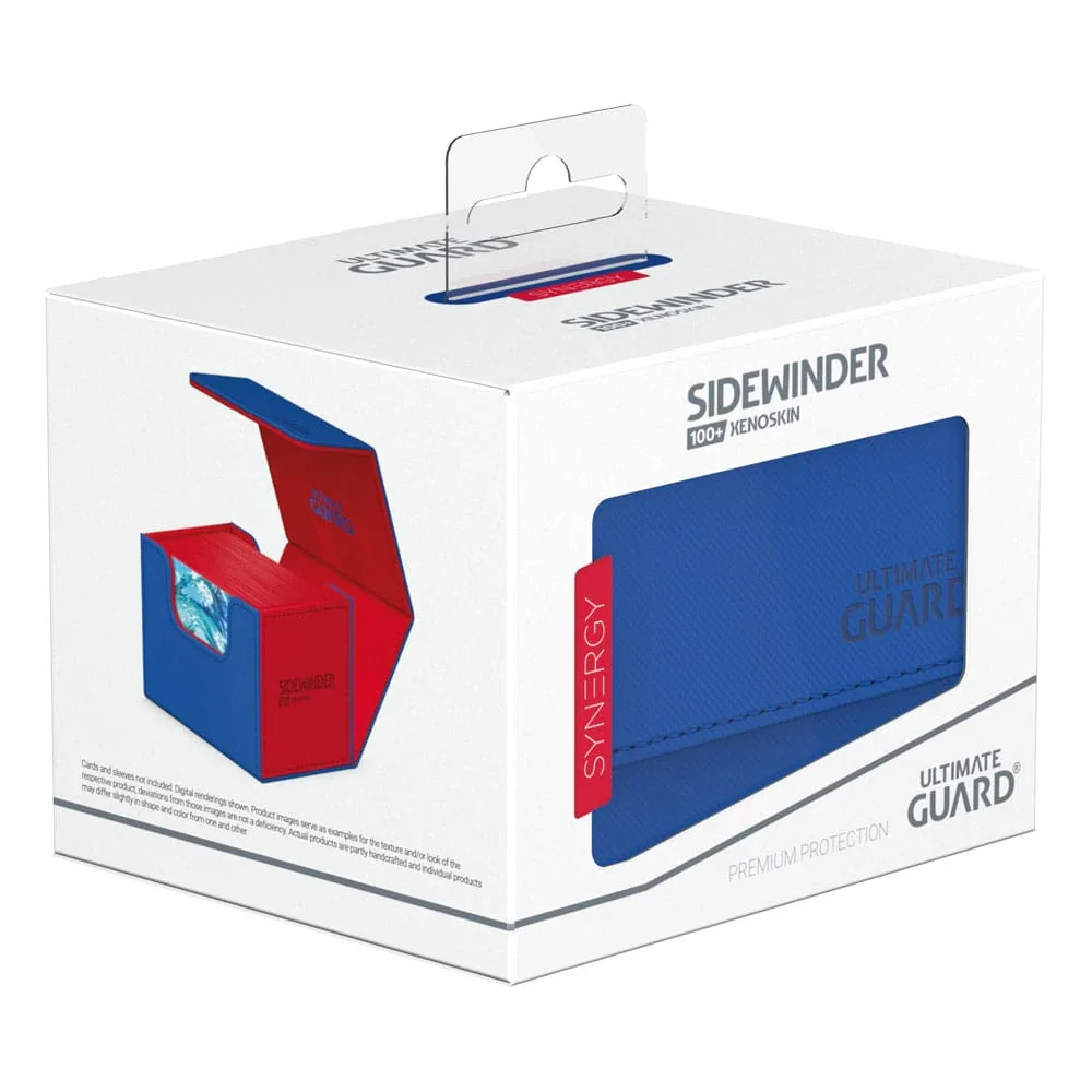 Ultimate Guard: Deck Box – Synergy Sidewinder 100+ – Blue/Red - Image 3