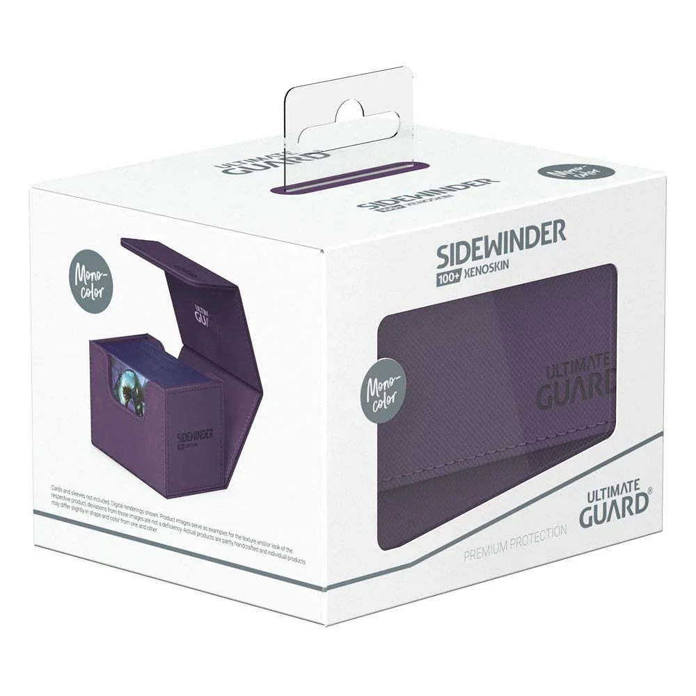 Ultimate Guard: Deck Box – XenoSkin Monocolor Sidewinder 100+ – Purple - Image 4