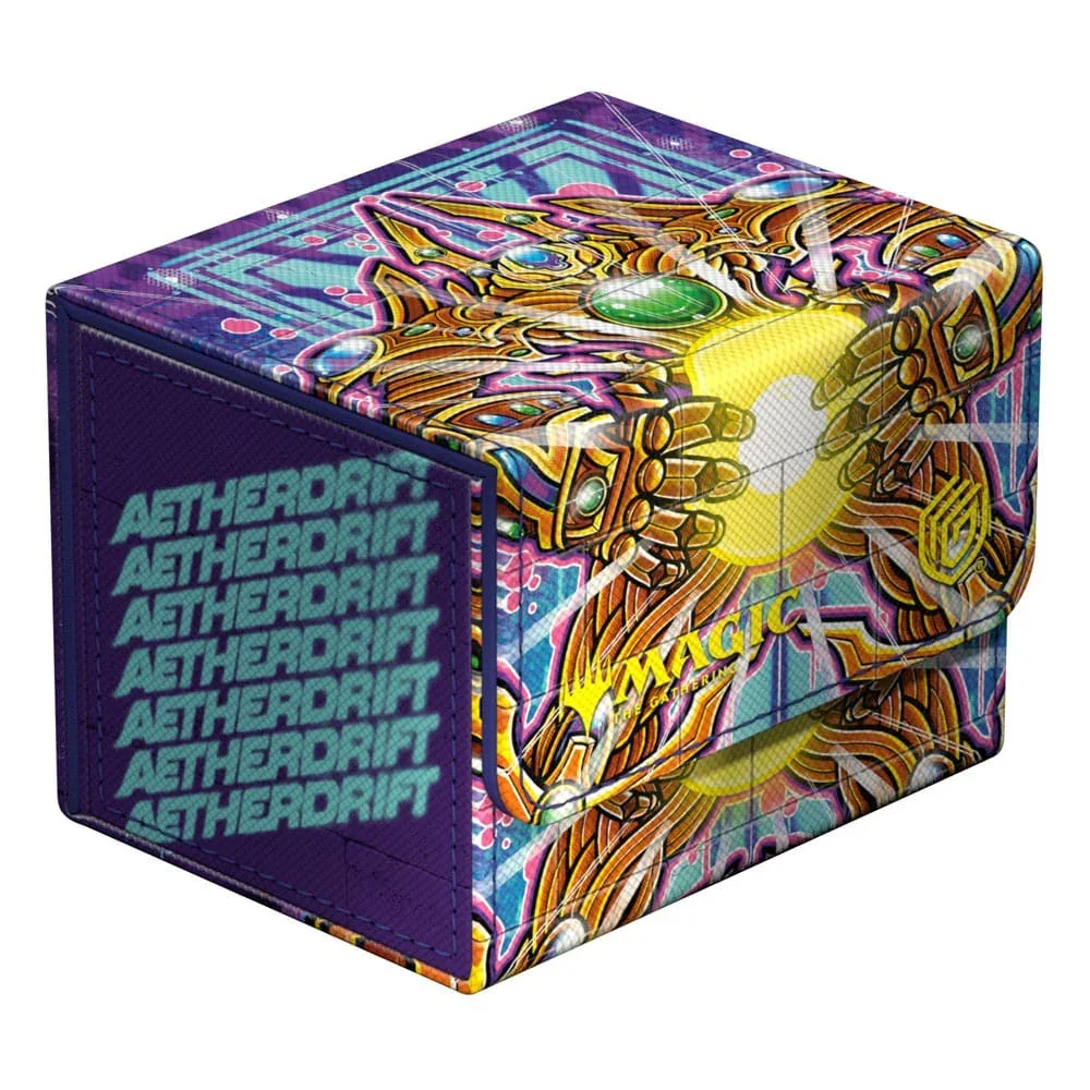 Ultimate Guard: Deck Box – XenoSkin Sidewinder 100+ – MTG: Aetherdrift – Solar Gearhulk - Image 2