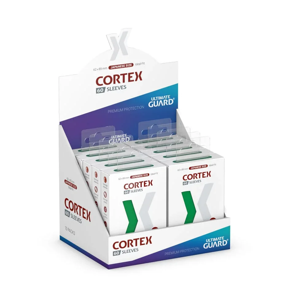 Ultimate Guard: Japanese Size Sleeves – Cortex – Green - Image 2
