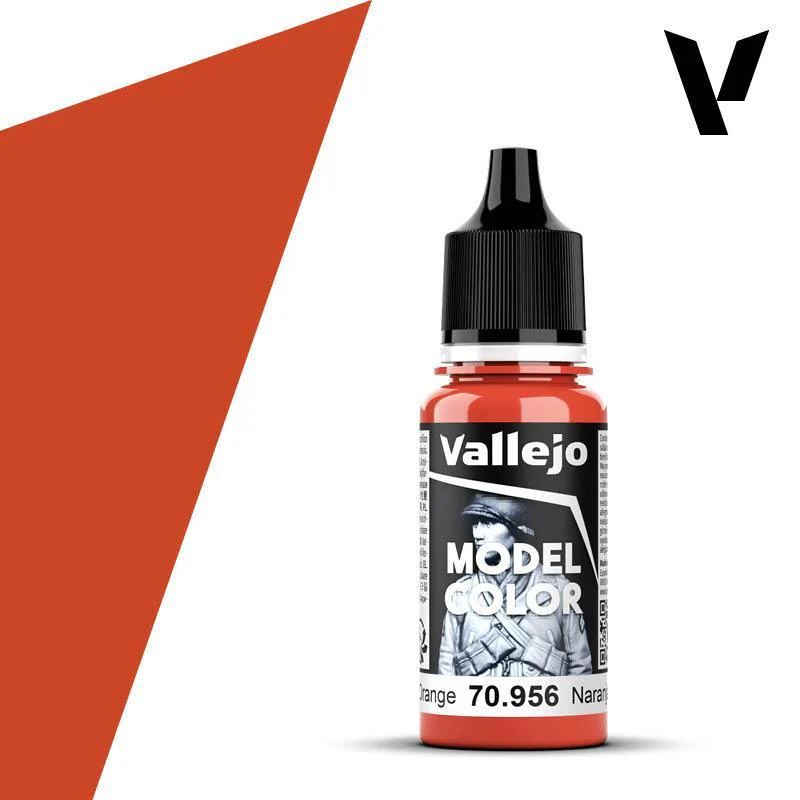 Vallejo Model Colour #031 - Clear Orange - 18 ml Matt Acrylic Paint