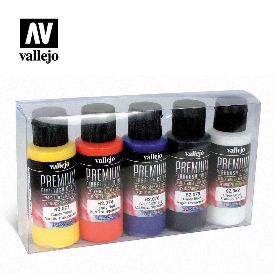 Vallejo Premium Colour AV62104 - Candy 5 Colour Set