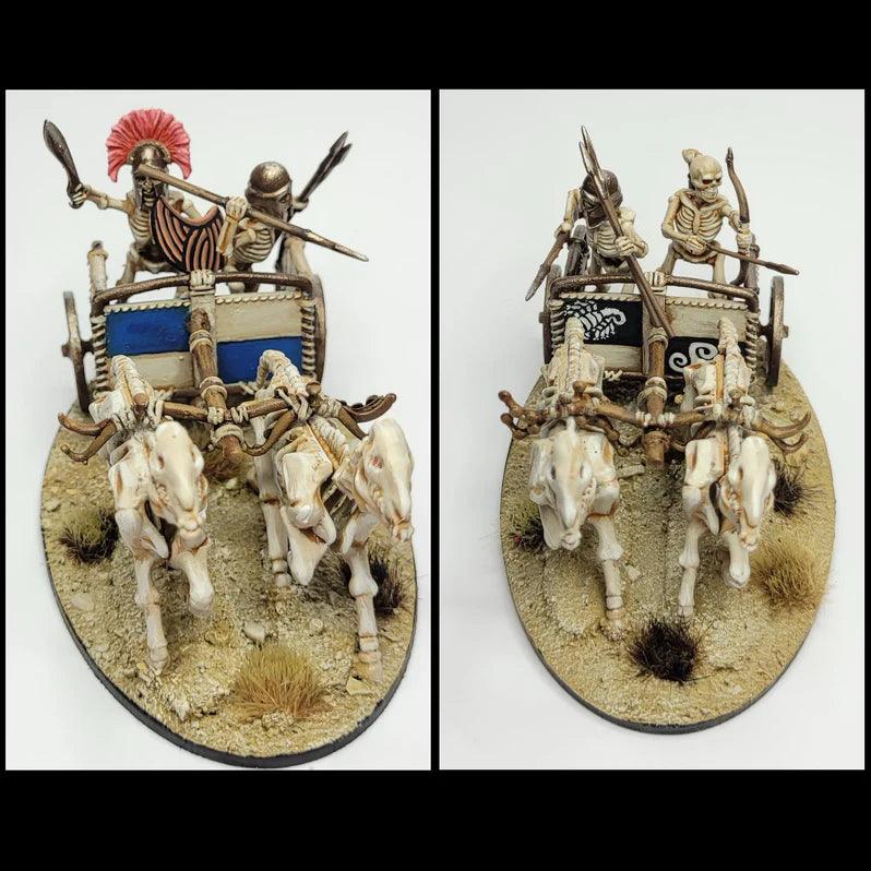 Wargames Atlantic: Classic Fantasy - Skeleton Cavalry and Chariots - Image 2