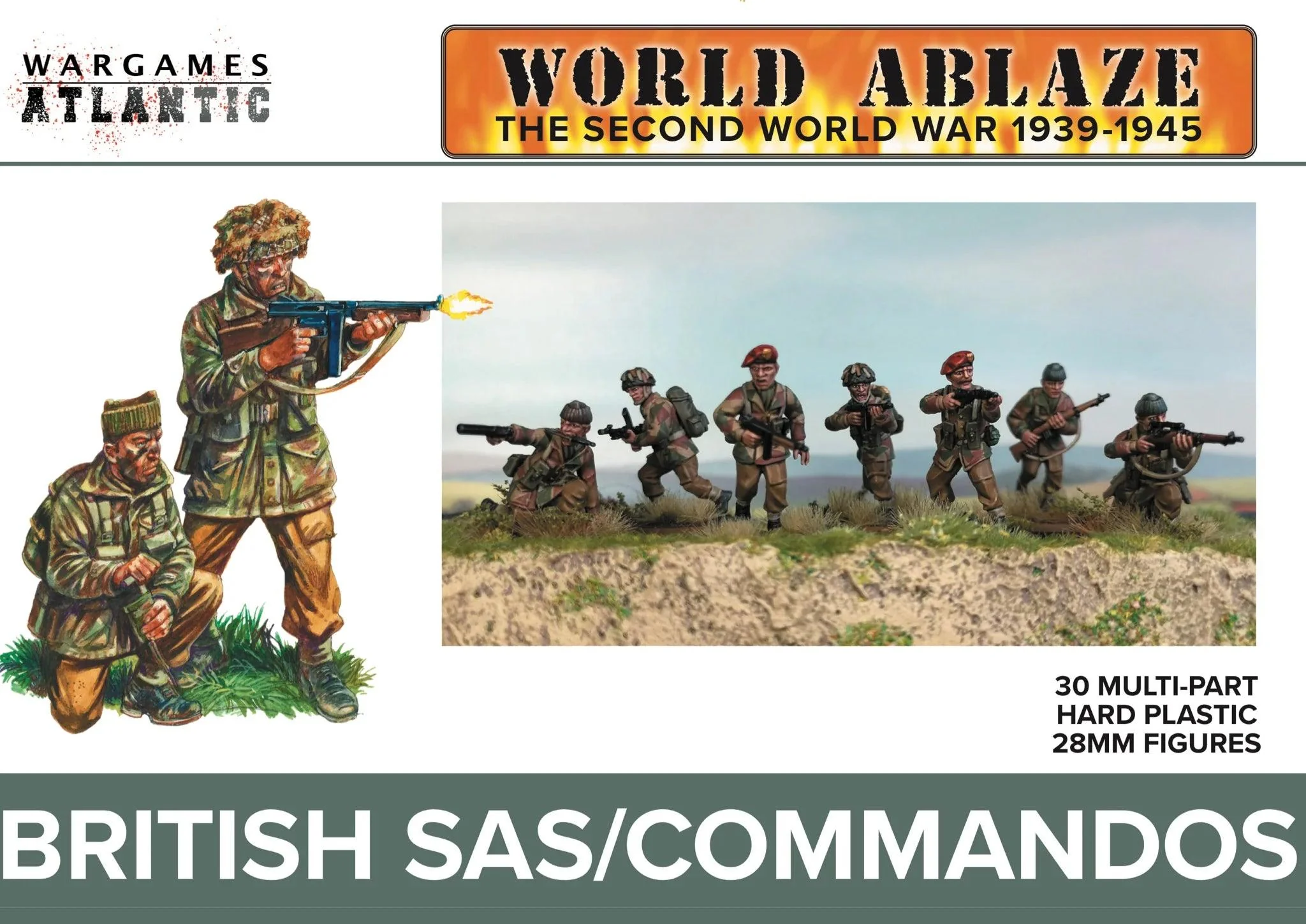 Wargames Atlantic: World Ablaze - British SAS/Commandos