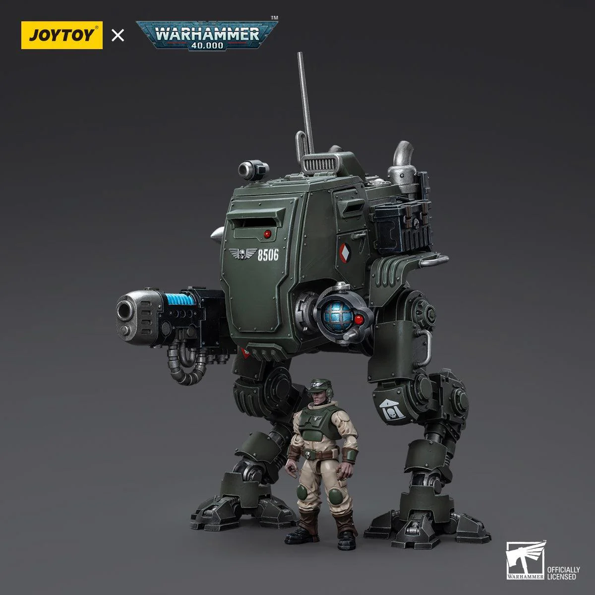 Warhammer Collectibles: 1/18 Astra Militarum Cadian Armoured Sentinel - Image 3
