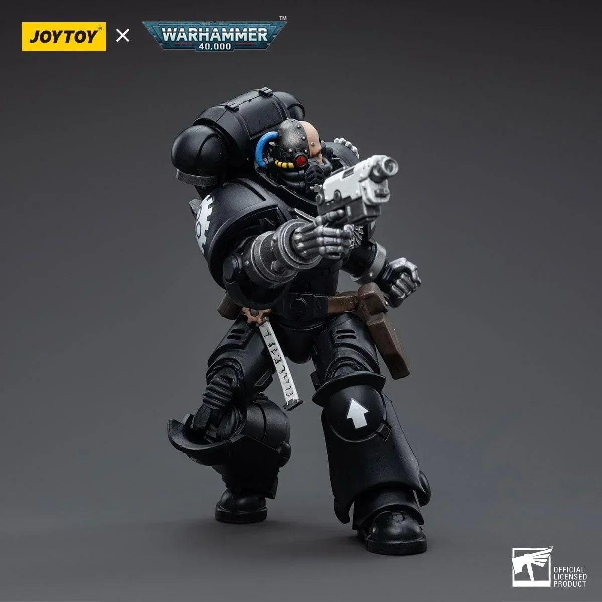 Warhammer Collectibles: 1/18 Scale Iron Hands Intercessors Brother Gravak - Image 3