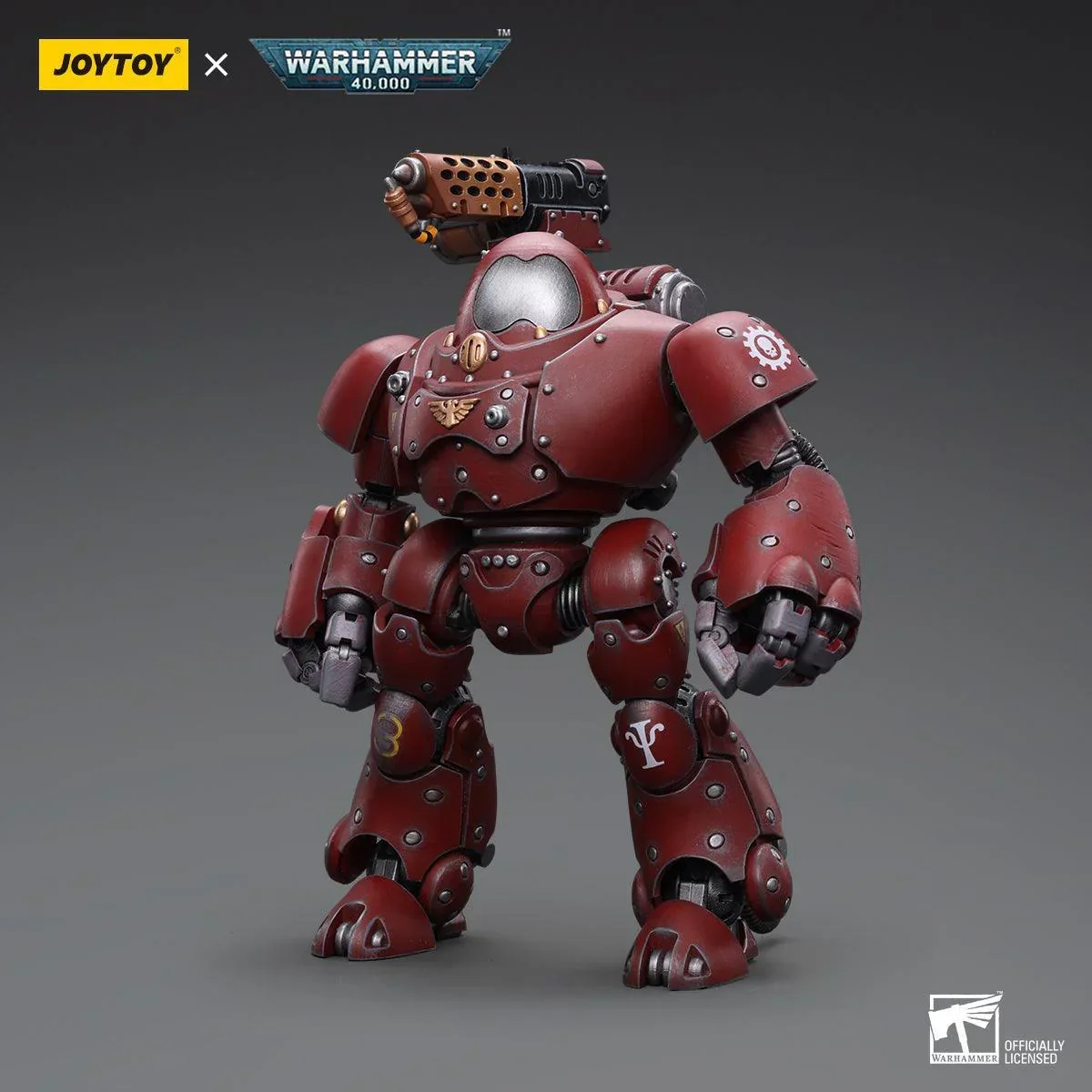Warhammer Collectibles: 1/18 Scale Adeptus Mechanicus Kastelan Robot with Incendine Combustor - Image 3