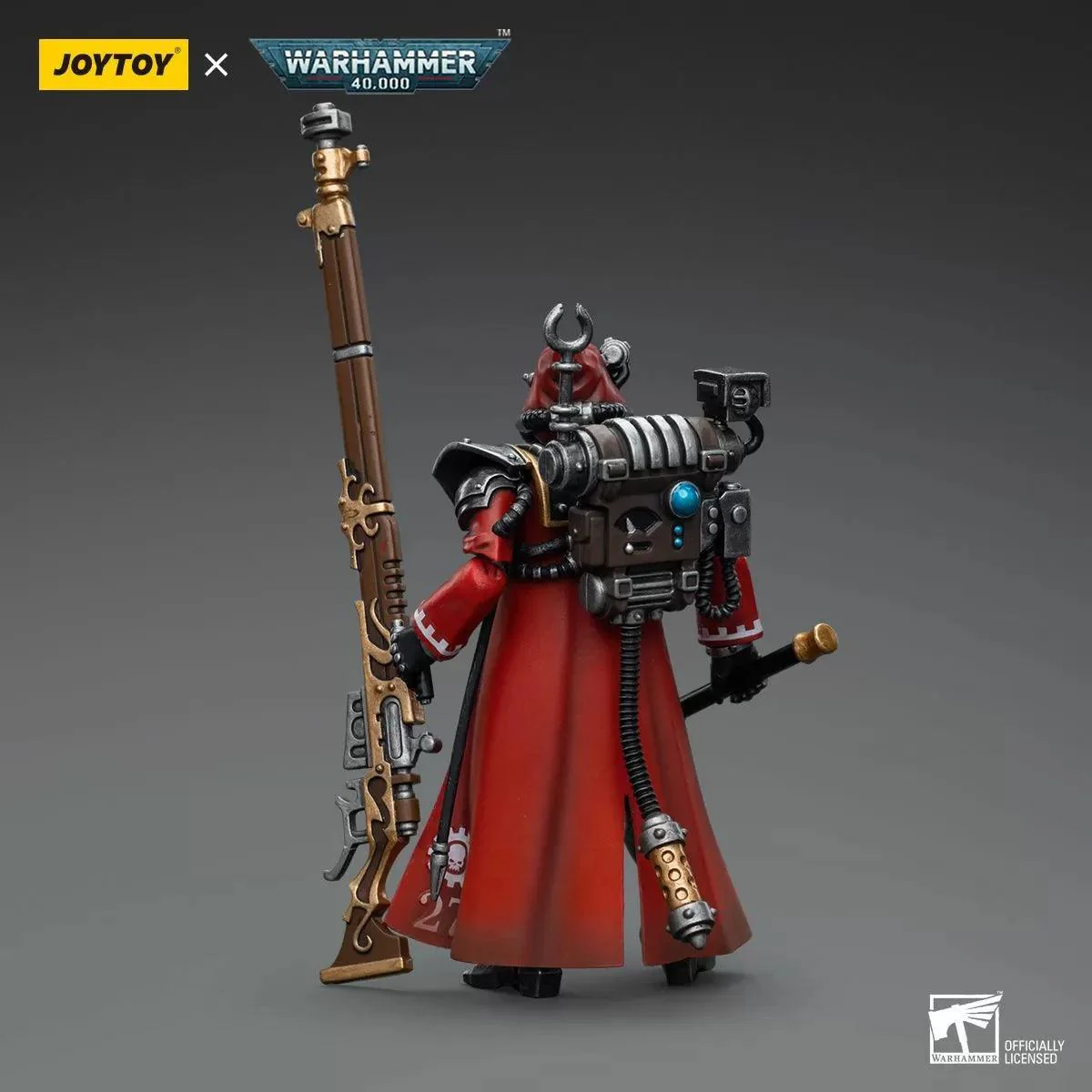 Warhammer Collectibles: 1/18 Scale Adeptus Mechanicus Skitarii Ranger with Transuranic Arquebus - Image 2
