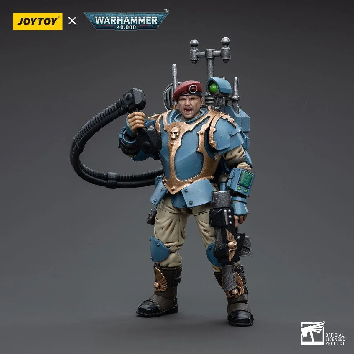 SALE Warhammer Collectibles: 1/18 Scale Astra Militarum 55th Kappic Eagles Vox Operator - Image 3