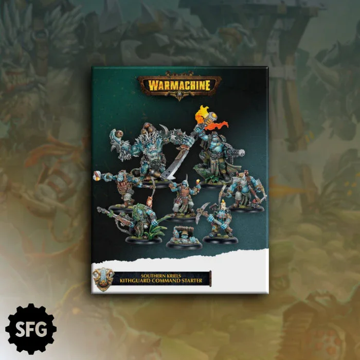 Warmachine: Southern Kriels Kithguard Command Starter - Pre-Order